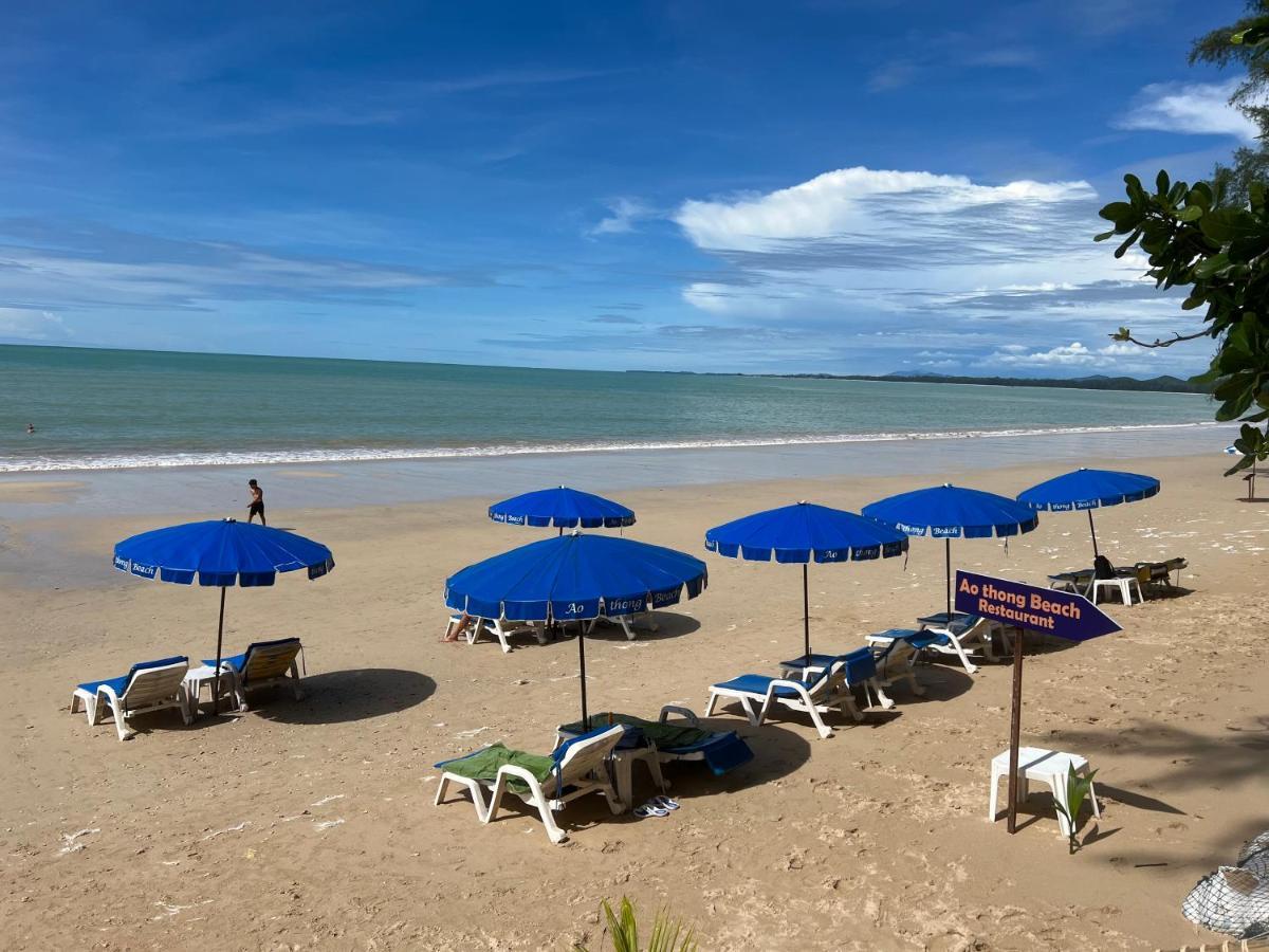 Ao Thong beach Bungalows Bang Sak Exterior foto