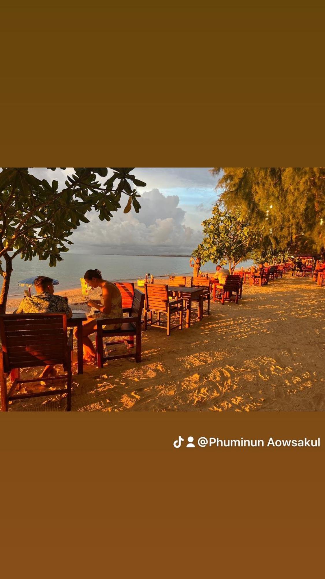 Ao Thong beach Bungalows Bang Sak Exterior foto