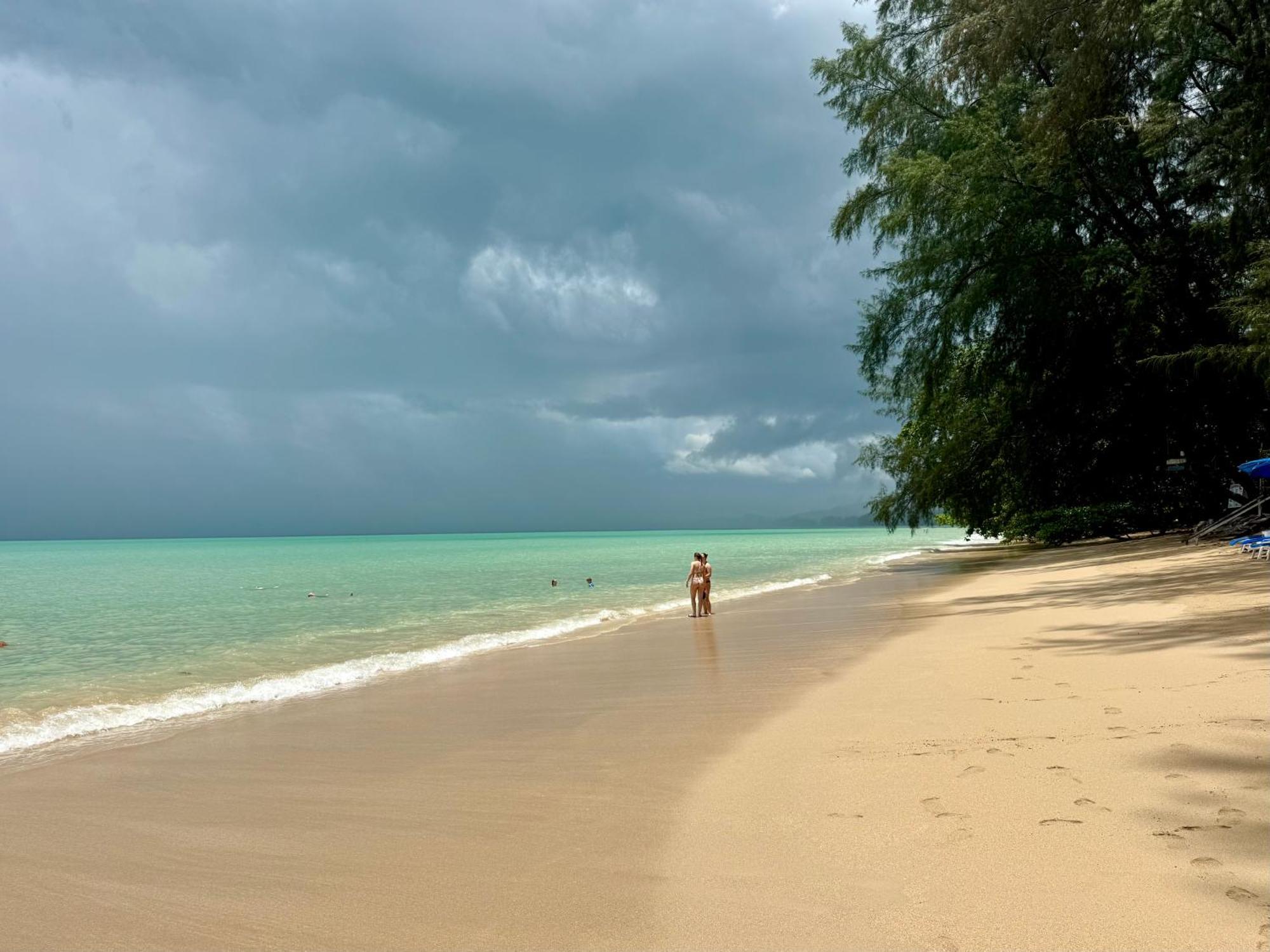 Ao Thong beach Bungalows Bang Sak Exterior foto